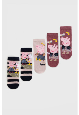 Name It Детски чорапи x Peppa Pig (5 чифта) - Pepit.bg