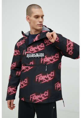 Napapijri Яке X Fiorucci в черно - Pepit.bg