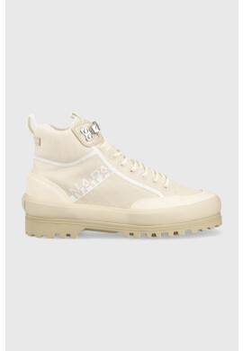 Napapijri Високи кецове x Superga в бежово - Pepit.bg
