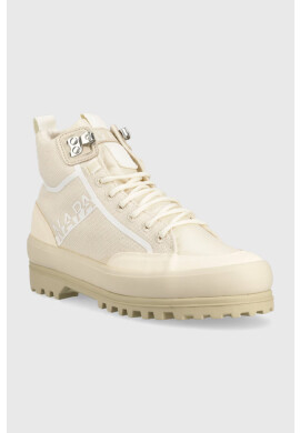 Napapijri Високи кецове x Superga в бежово - Pepit.bg