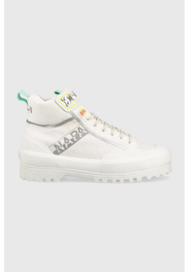 Napapijri Високи кецове x Superga в бяло - Pepit.bg