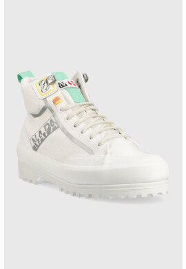 Napapijri Високи кецове x Superga в бяло - Pepit.bg