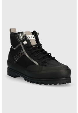 Napapijri Високи кецове x Superga в черно - Pepit.bg