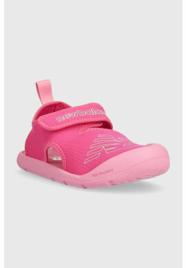 New Balance Детски сандали в розово - Pepit.bg