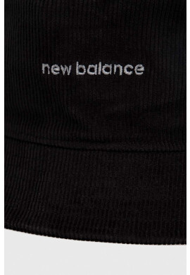 New Balance Джинсова капела в черно от памук - Pepit.bg