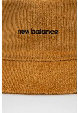 New Balance Джинсова капела в кафяво от памук - Pepit.bg