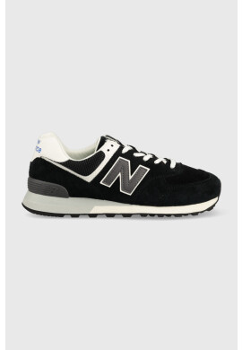New Balance Кожени маратонки U574bk2 в черно - Pepit.bg