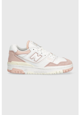 New Balance Кожени маратонки BBW550CD в розово - Pepit.bg