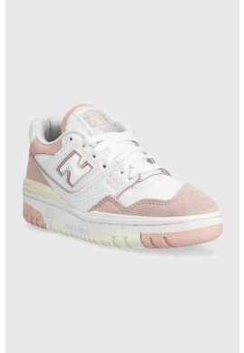 New Balance Кожени маратонки BBW550CD в розово - Pepit.bg