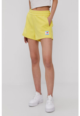 New Balance Къси панталони с десен с висока талия - Pepit.bg