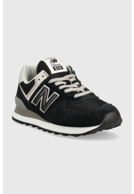 New Balance Маратонки WL574EVB в черно - Pepit.bg