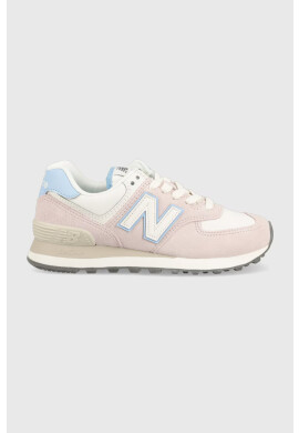 New Balance Маратонки WL574QC в розово - Pepit.bg