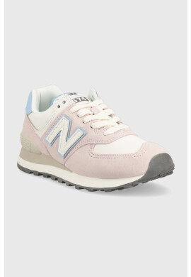 New Balance Маратонки WL574QC в розово - Pepit.bg
