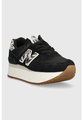 New Balance Маратонки WL574ZDA в черно - Pepit.bg