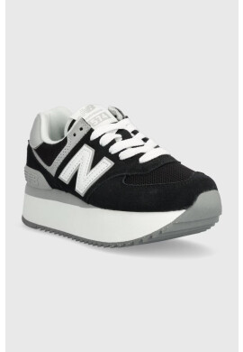 New Balance Маратонки WL574ZSA в черно - Pepit.bg