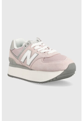 New Balance Маратонки WL574ZSE в розово - Pepit.bg