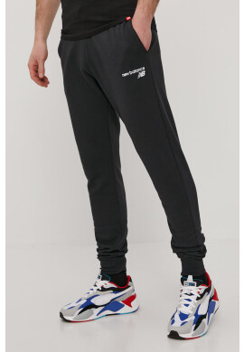 New Balance Панталон MP03904BK мъжки в черно с изчистен дизайн - Pepit.bg