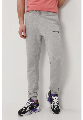 New Balance Панталон MP03904AG мъжки в сиво с изчистен дизайн - Pepit.bg