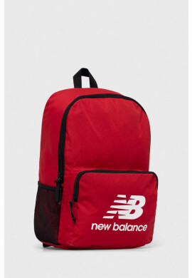New Balance Раница BG93040GSCW в червено голям размер с изчистен дизайн - Pepit.bg