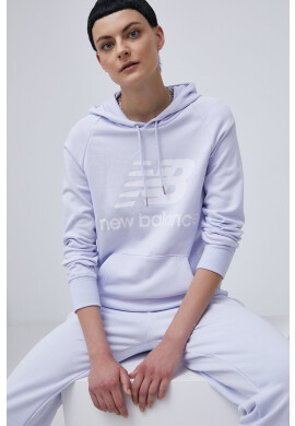 New Balance Суичър в черно с принт - Pepit.bg