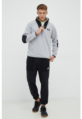 New Balance Суичър в сиво с апликация - Pepit.bg