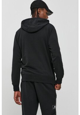 New Balance Суичър MT13557BK мъжки в черно с принт - Pepit.bg