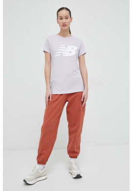 New Balance Тениска в лилаво - Pepit.bg