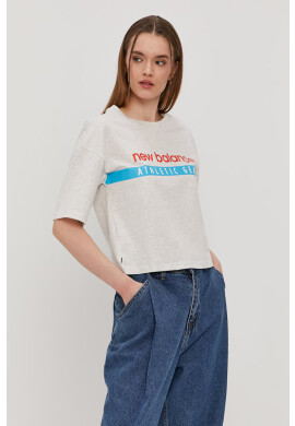New Balance Тениска в сиво - Pepit.bg