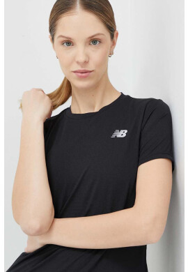 New Balance Тениска за бягане Accelerate в черно - Pepit.bg