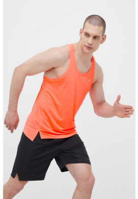 New Balance Тениска за бягане Accelerate Singlet в оранжево - Pepit.bg