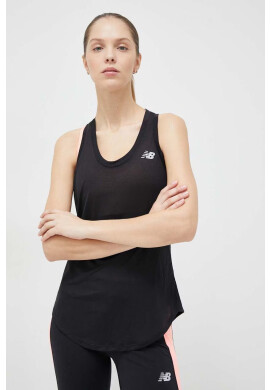 New Balance Топ за бягане Accelerate в черно - Pepit.bg