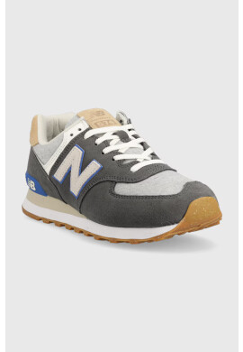 New Balance Велурени маратонки U574ss2 в сиво - Pepit.bg
