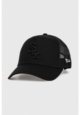 New Era Шапка с козирка в черно с изчистен дизайн CHICAGO WHITE SOX - Pepit.bg