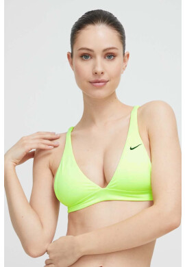 Nike Горнище на бански Essential в зелено с меки чашки - Pepit.bg