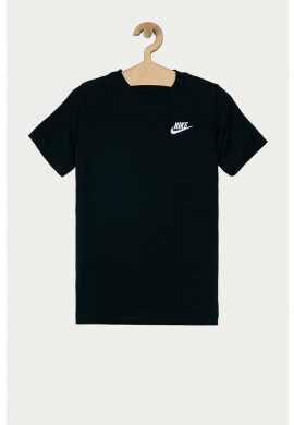 Nike Kids Детска тениска в тъмносиньо с изчистен дизайн - Pepit.bg