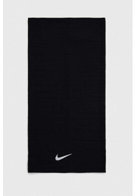 Nike Кръгъл шал в черно с изчистен дизайн - Pepit.bg