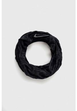 Nike Кръгъл шал в черно с десен - Pepit.bg