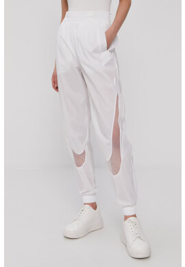 Nike Sportswear Панталон дамски в бяло с кройка тип jogger със стандартна талия - Pepit.bg