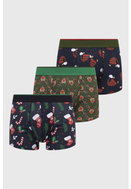 Only & Sons Боксерки (3 броя) в тъмносиньо - Pepit.bg