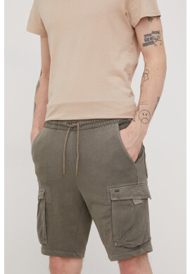 Only & Sons Памучен къс панталон в черно - Pepit.bg