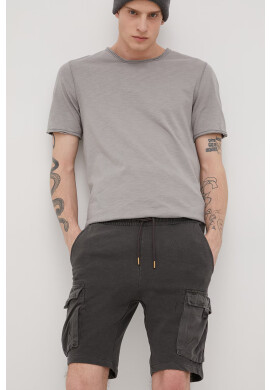 Only & Sons Памучен къс панталон в сиво - Pepit.bg
