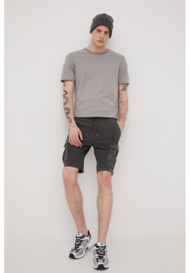 Only & Sons Памучен къс панталон в сиво - Pepit.bg