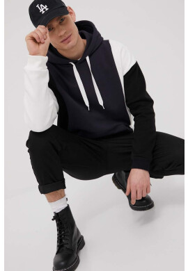 Only & Sons Суичър мъжка в тъмносиньо с изчистен дизайн - Pepit.bg