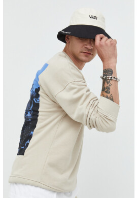Only & Sons Суичър в бежово с принт - Pepit.bg