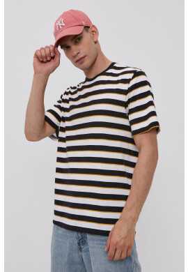 Only & Sons Тениска мъжка в бяло с десен - Pepit.bg