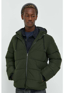Only & Sons Яке в зелено с преходна изолация - Pepit.bg