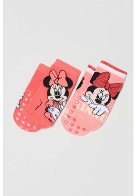 OVS Бебешки чорапи x Disney в розово - Pepit.bg
