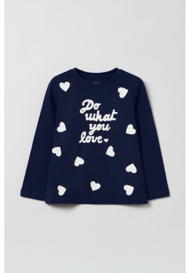 OVS Детска блуза с дълги ръкави в бяло - Pepit.bg