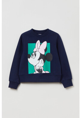 OVS Детски суичър X Disney в тъмносиньо с принт - Pepit.bg