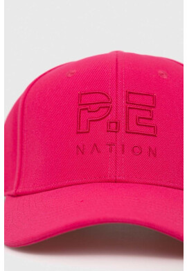 P.E Nation Шапка с козирка в розово с апликация - Pepit.bg